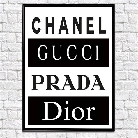 Chanel Poster Prada 